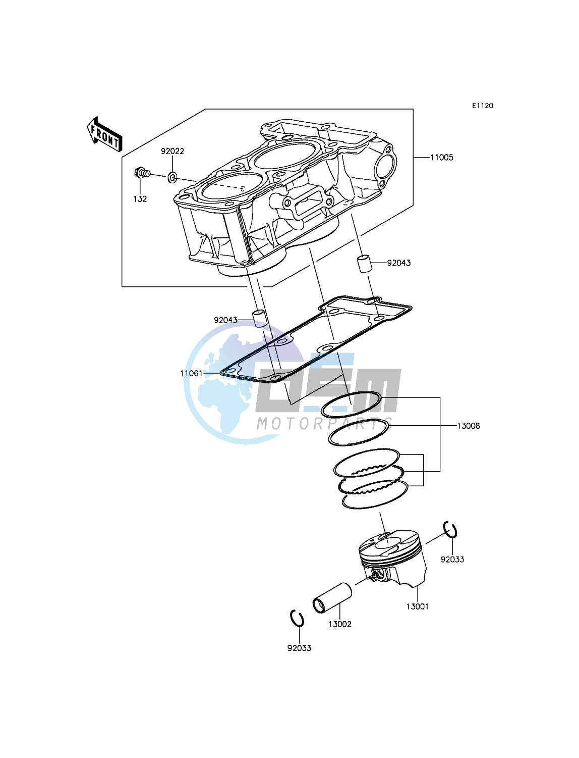 Cylinder/Piston(s)