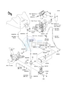 VN 1700 A [VULCAN 1700 VOYAGER] (9FA) A9FA drawing FUEL EVAPORATIVE SYSTEM-- A9FA- --- CA- -