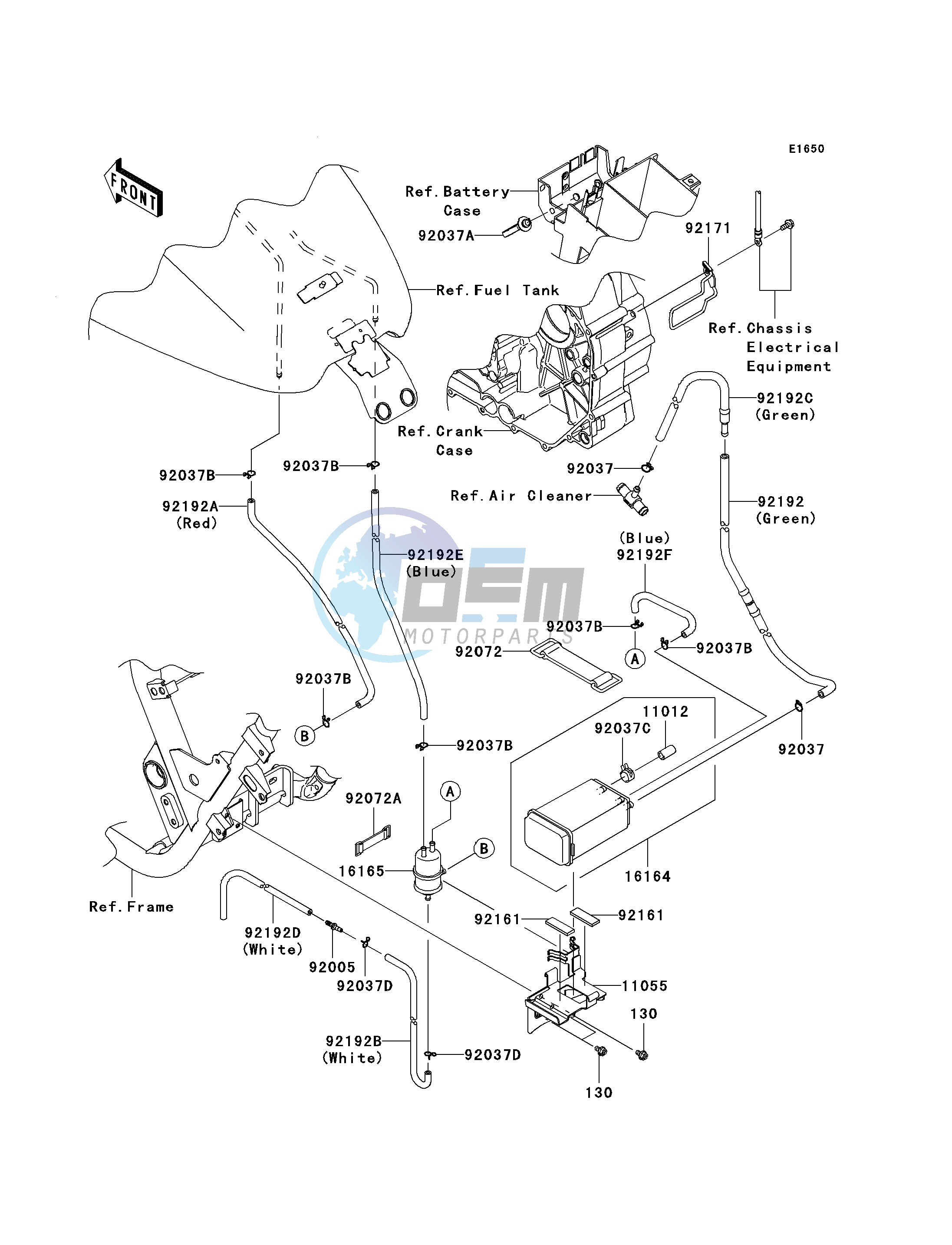 FUEL EVAPORATIVE SYSTEM-- A9FA- --- CA- -