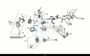 SYMPHONY ST 50 (XL05W1-EU) (E5) (M1) drawing WIRE HARNESS