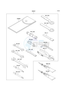 VN 800 B [VULCAN 800 CLASSIC] (B10) B10 drawing OWNERS TOOLS