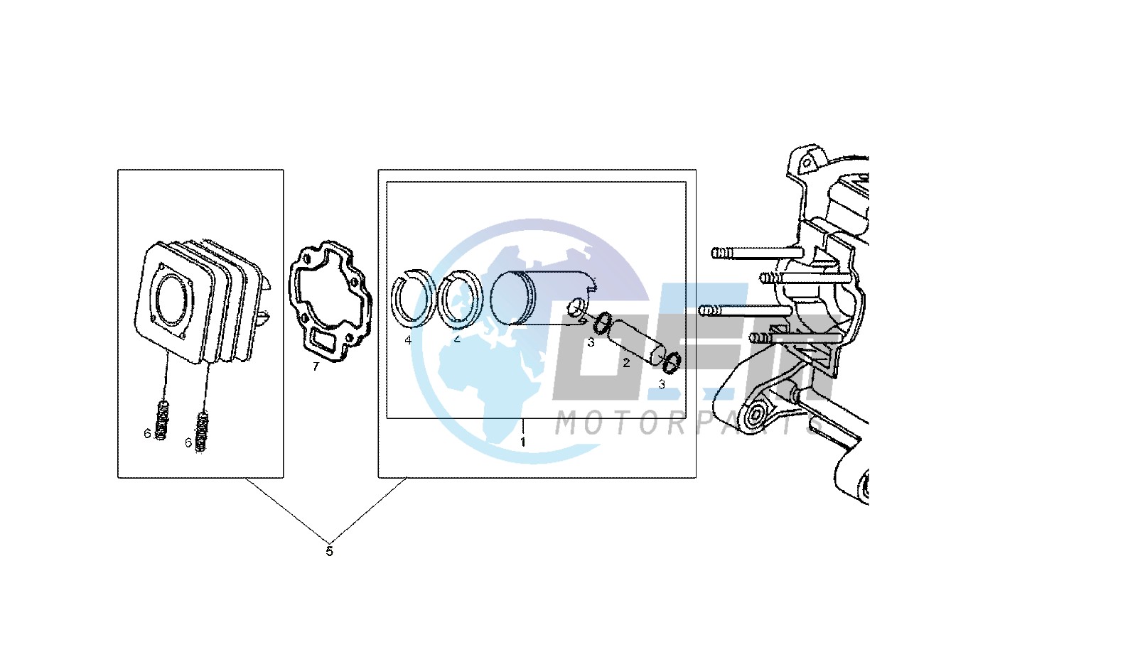 PISTON-WRIST PIN ASSY.