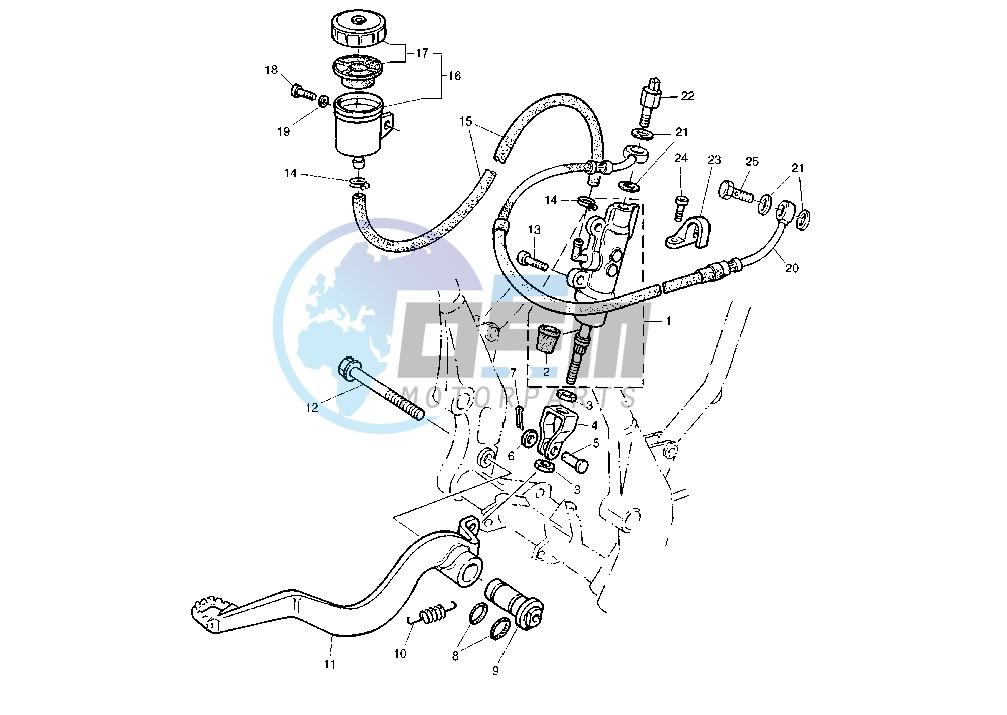 REAR MASTER CYLINDER