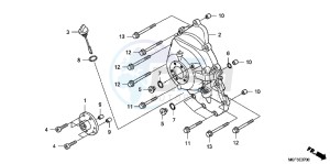 FJS600AB SilverWing ED drawing RIGHT CRANKCASE COVER