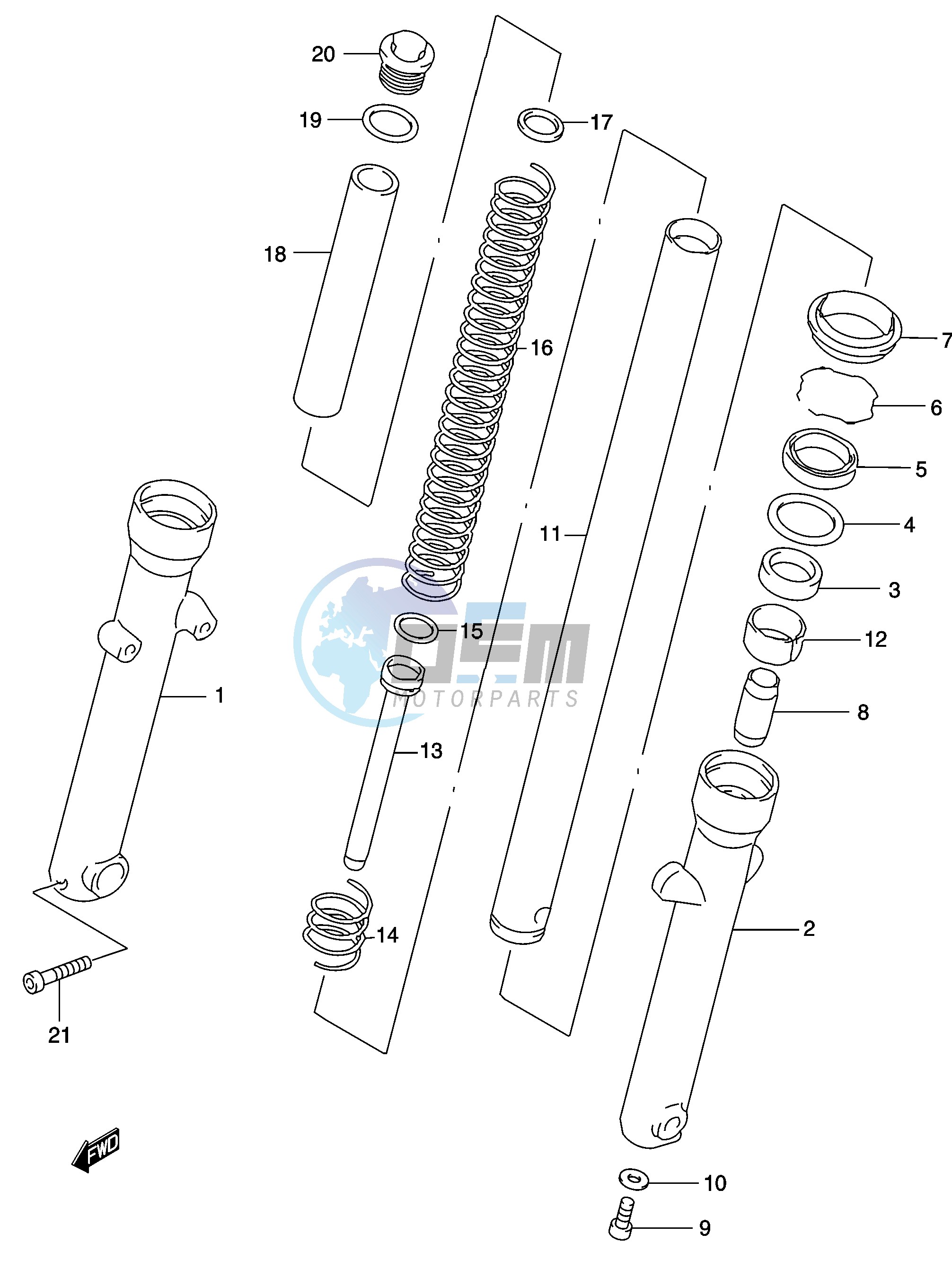 FRONT FORK DAMPER