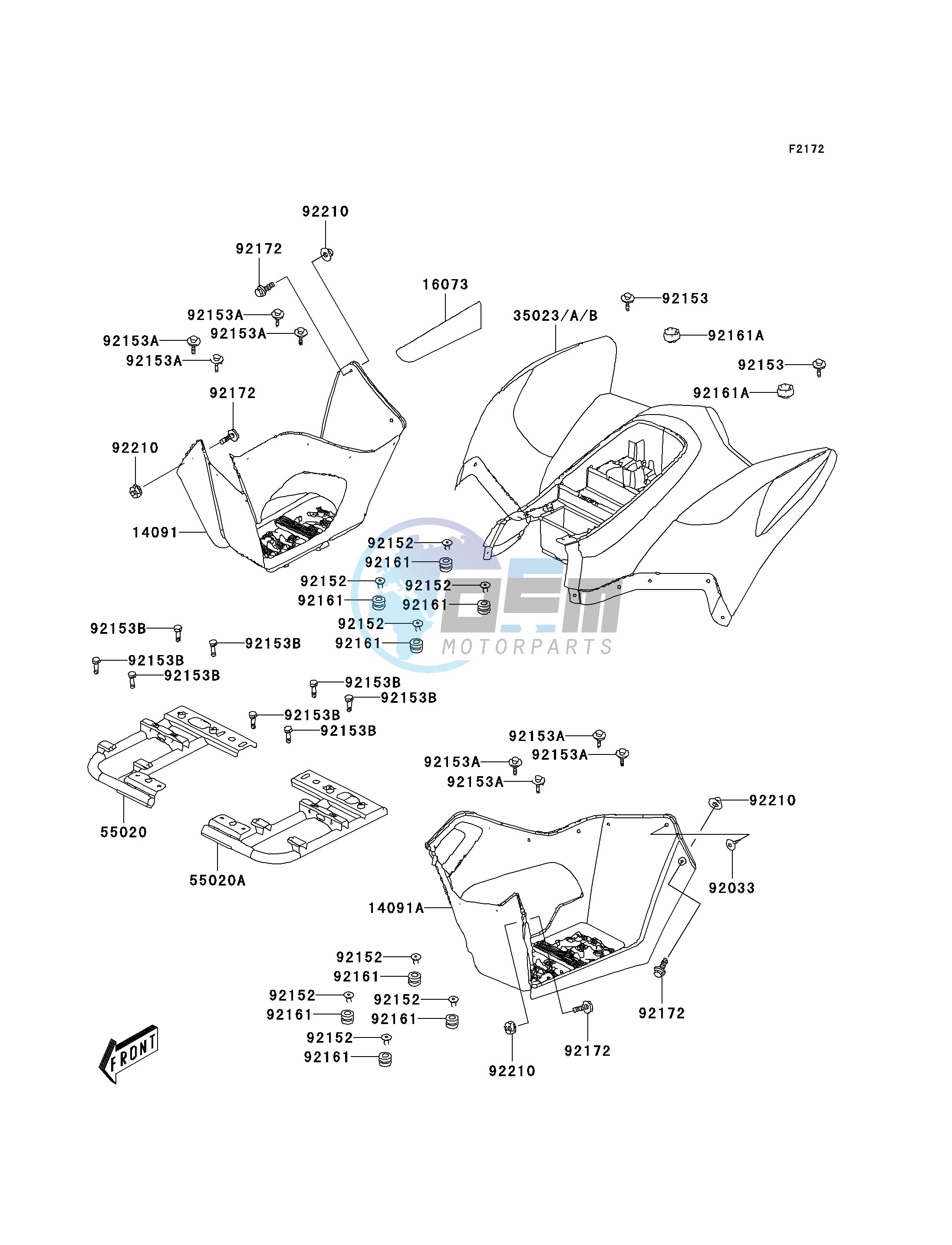 REAR FENDER-- S- -