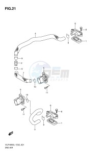 VLR1800 (E2) drawing SECOND AIR