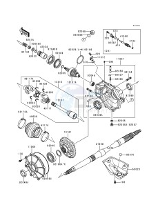 KVF 400 B [PRAIRIE 400] (B1) [PRAIRIE 400] drawing DRIVE SHAFT