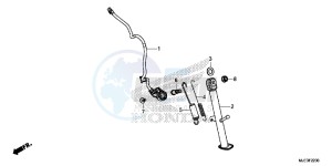 CBR650FAE CBR650FAE 2ED - (2ED) drawing SIDE STAND