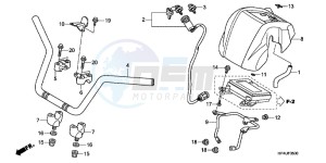 TRX420FPMC TRX420 ED drawing HANDLE PIPE