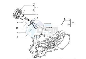 Runner VX-VXR 125-200 125 drawing Rear brake lever