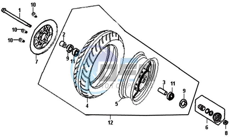 FRONT WHEEL