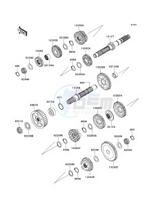 VN 1700 A [VULCAN 1700 VOYAGER] (9FA) A9FA drawing TRANSMISSION