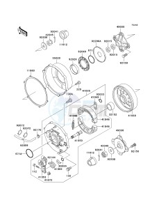 KVF 400 A [PRAIRIE 400 4X4] (A2) [PRAIRIE 400 4X4] drawing REAR HUB