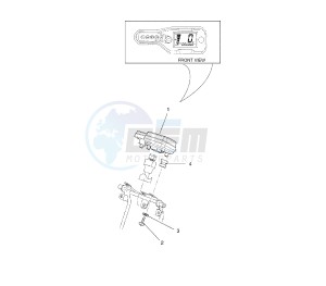 WR X 125 drawing METER