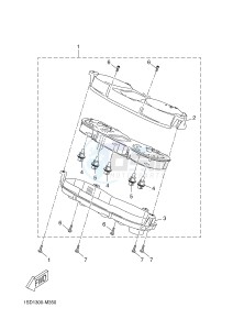 YP400R X-MAX 400 X-MAX (1SD7 1SD7 1SD7) drawing METER