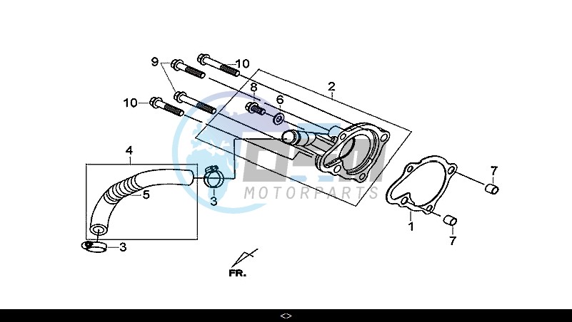 WATER PUMP COVER