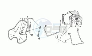 Nevada 350 drawing Cases-windscreen kit