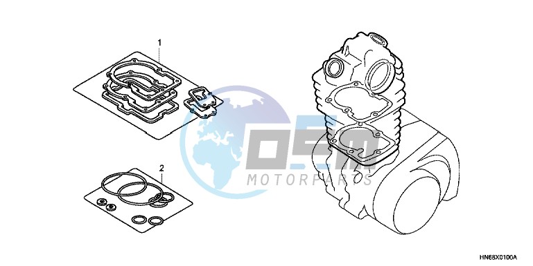 GASKET KIT A