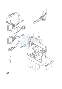 DF 300A drawing Rectifier/Ignition Coil