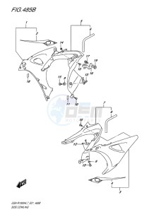 GSX-R1000 EU drawing SIDE COWLING (YKV,YVZ)