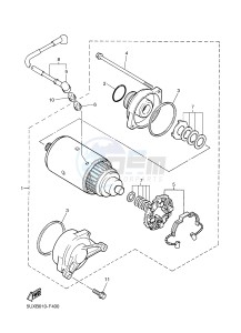 XJR1300C XJR 1300 (2PN1) drawing STARTING MOTOR