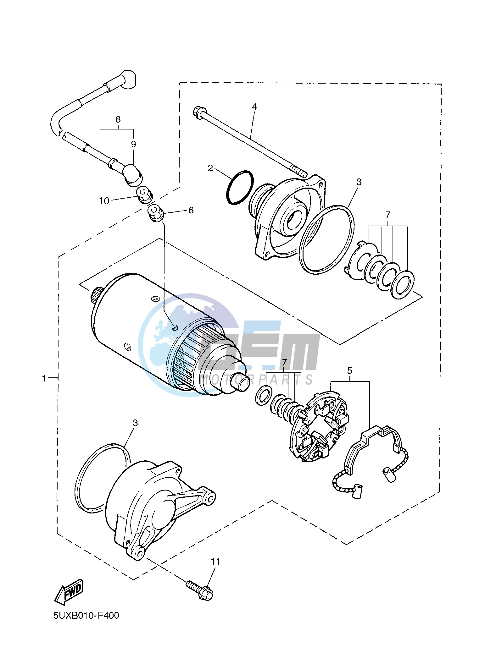 STARTING MOTOR