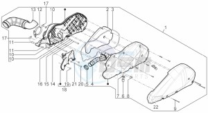 MP3 300 LT BUSINESS - SPORT ABS - ENJOY (EMEA) drawing Air filter