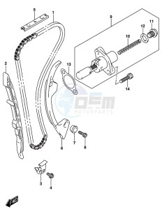 RM-Z450 drawing CAM CHAIN