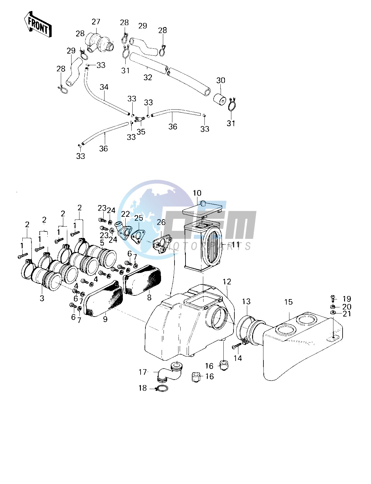 AIR CLEANER -- 80 D3- -