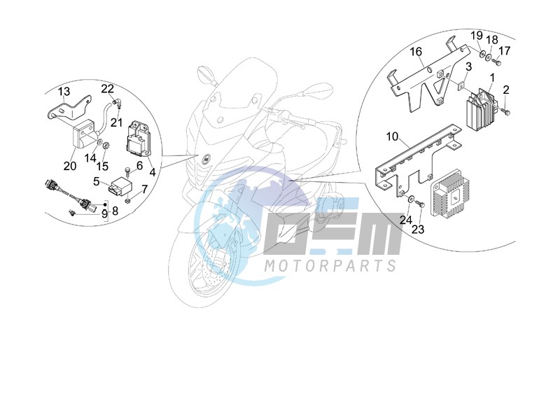 Voltage Regulators - Electronic Control Units (ecu) - H.T. Coil