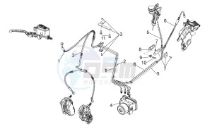 Shiver 750 USA USA drawing ABS Brake system