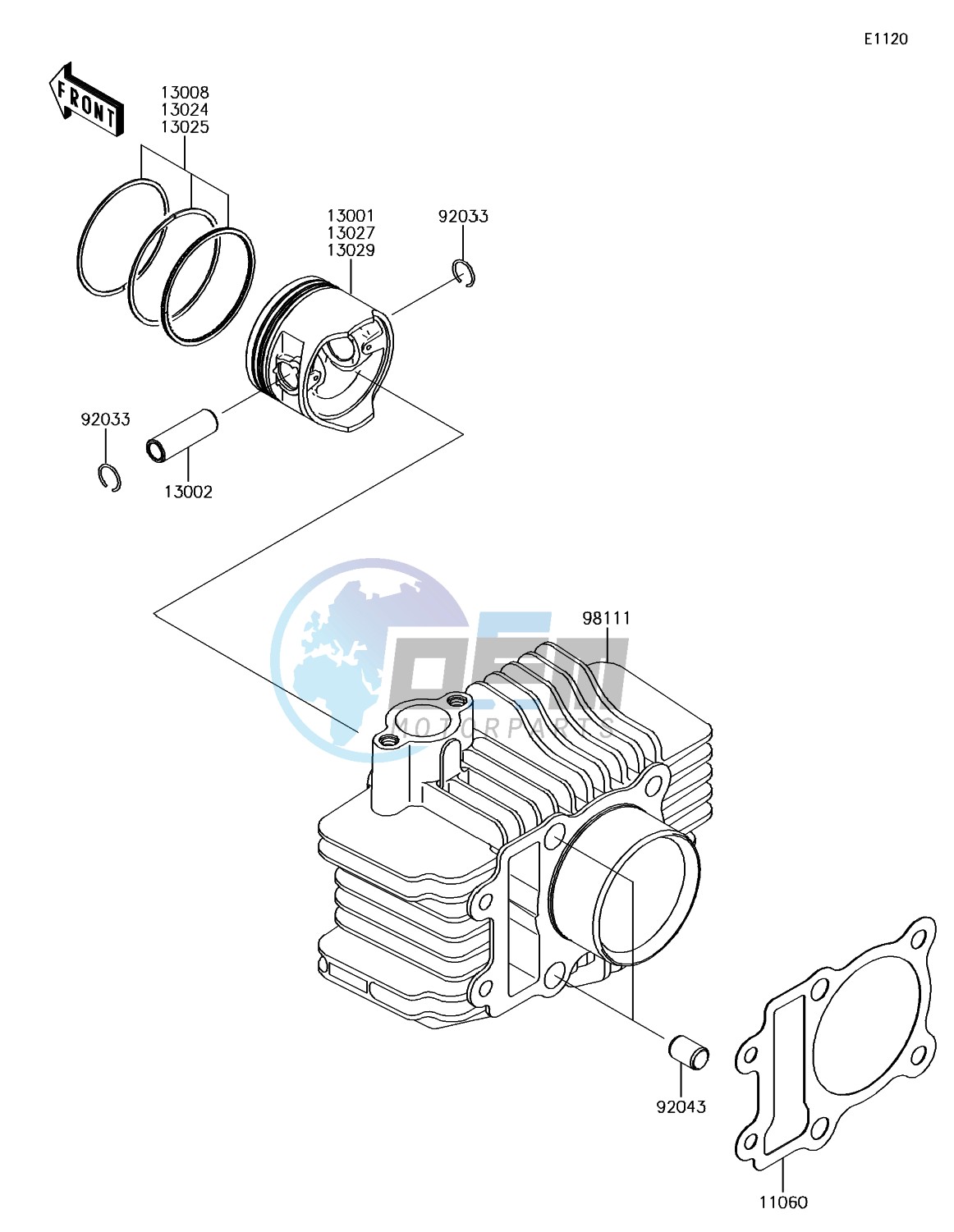 Cylinder/Piston(s)