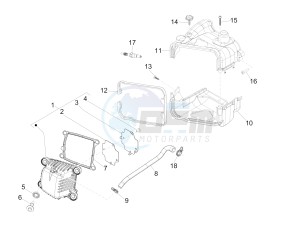 Liberty 50 4t ptt Double disc drawing Cylinder head cover