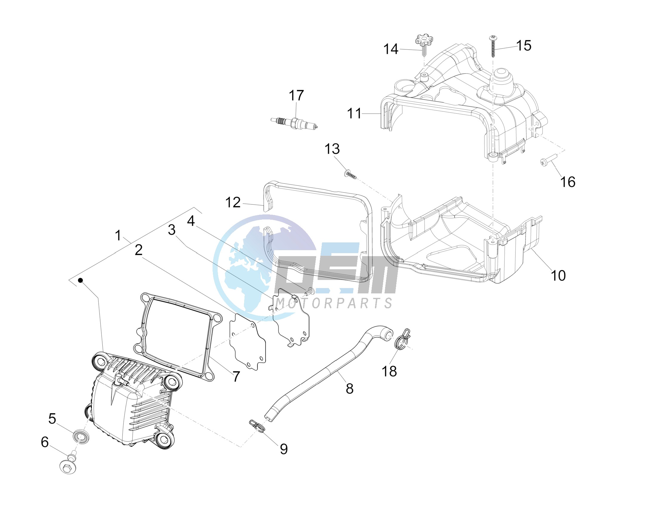 Cylinder head cover