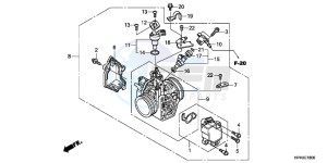 NC750XAH Europe Direct - (ED) drawing FRONT COWL