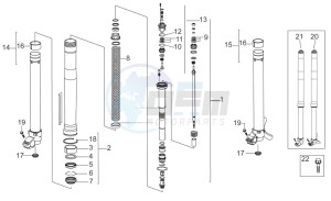 RXV-SXV 450-550 Vdb-Merriman drawing Fork II