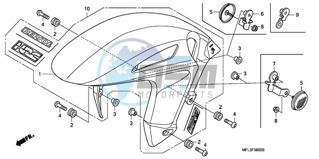 FRONT FENDER