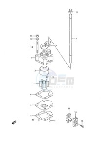 DF 9.9A drawing Water Pump