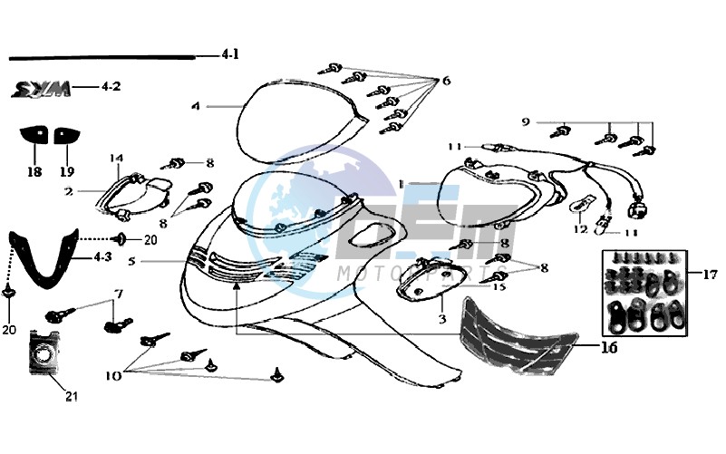 HEAD LIGHT / HEAD LIGHT COWLING