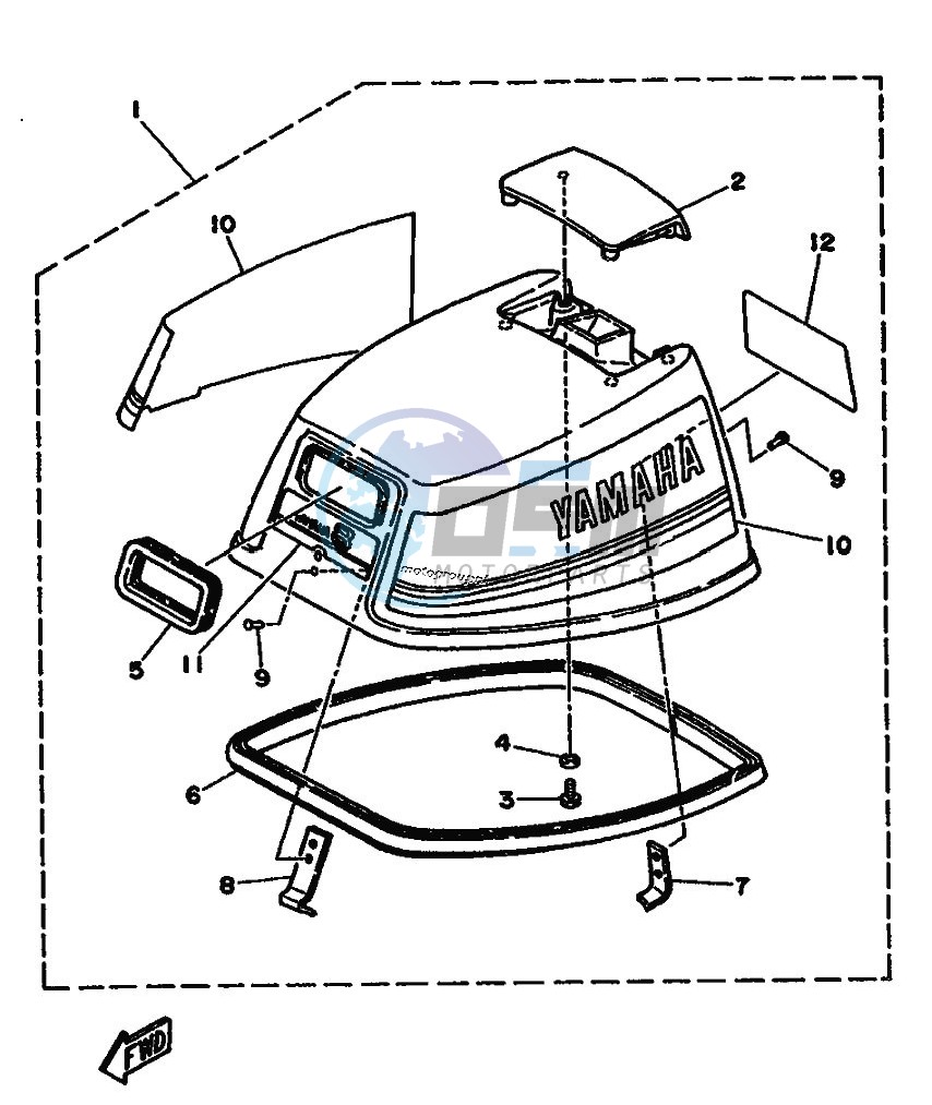 FAIRING-UPPER