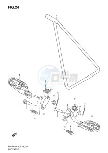 RM-Z450 EU drawing FOOTREST