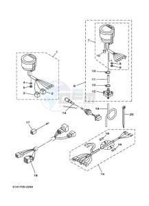 F100AETL drawing SPEEDOMETER