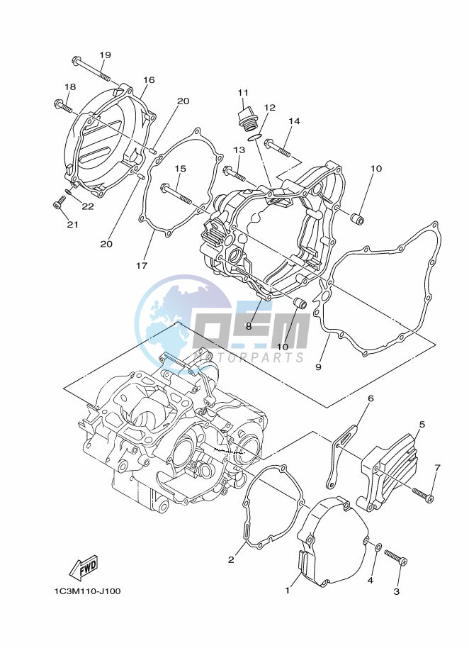 CRANKCASE COVER 1