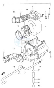 LT-F160 (P28) drawing AIR CLEANER