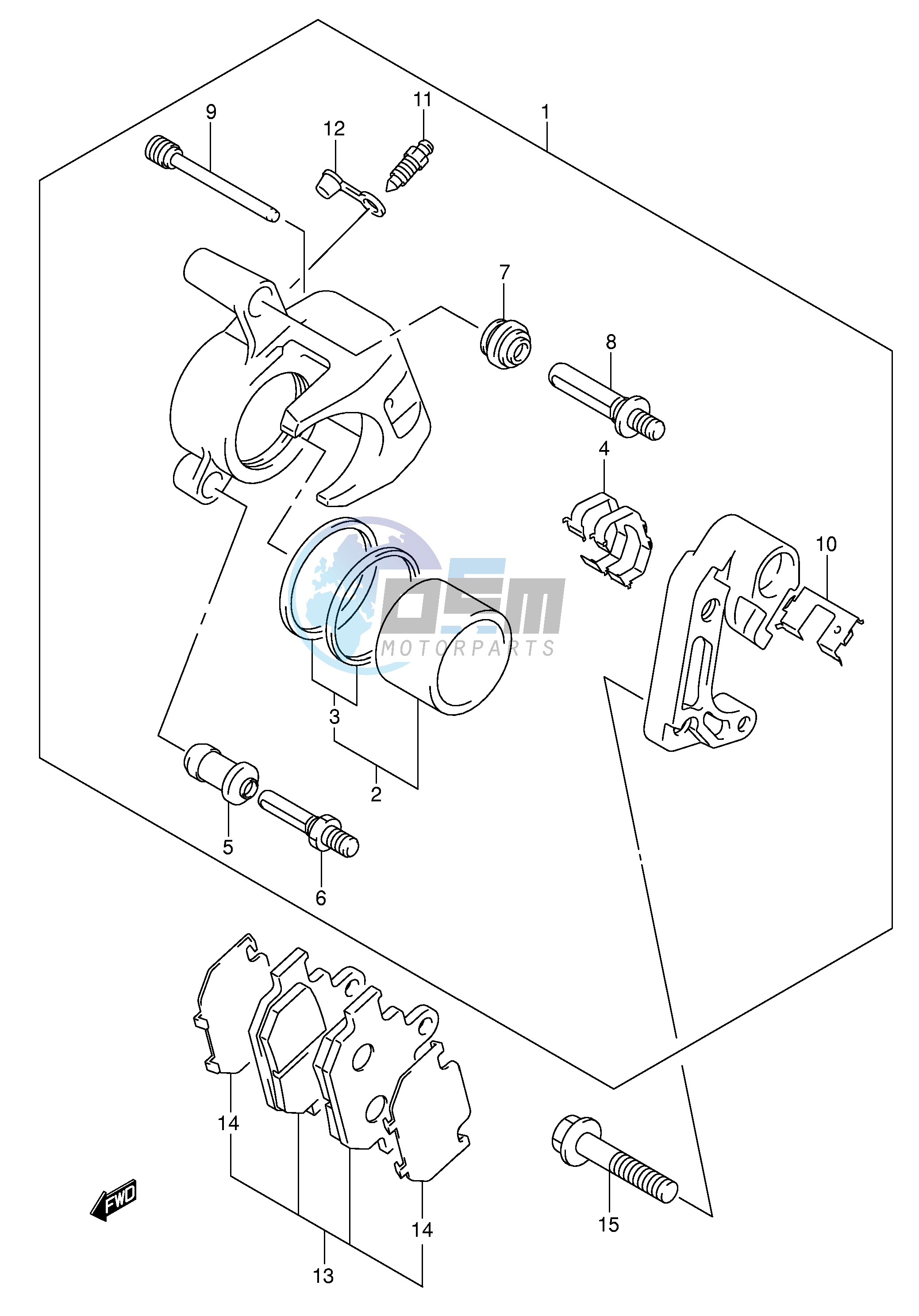 FRONT CALIPER