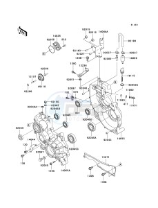 KAF 620 G [MULE 3000] (G6F-G8F) G6F drawing GEAR BOX