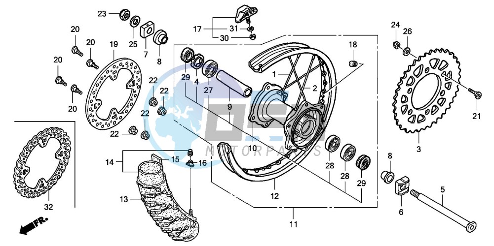 REAR WHEEL