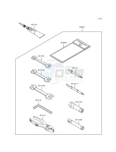 JH 750 A [750 SS] (A1-A4) [750 SS] drawing OWNERS TOOLS