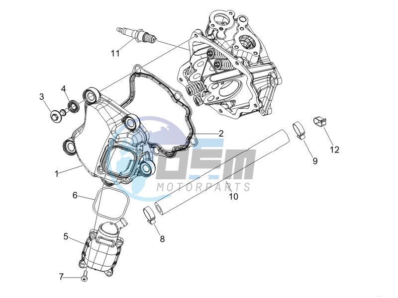 Cylinder head cover